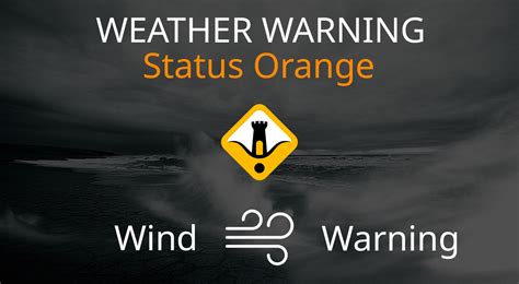orange wind warning meaning